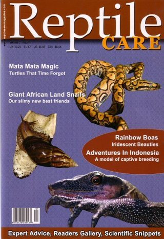 Reptile Care Volume Issue !
